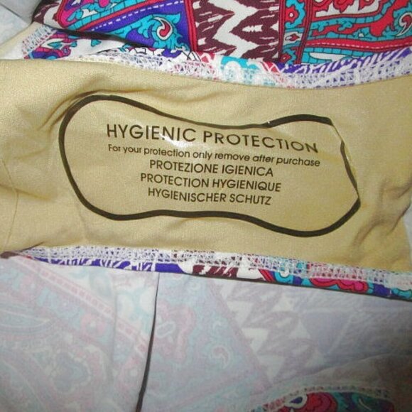 Swimsuits for All MIX Print Plus Size 26 SWIM Dress ONE PIECE Paisley BRA F/G - Picture 9 of 12